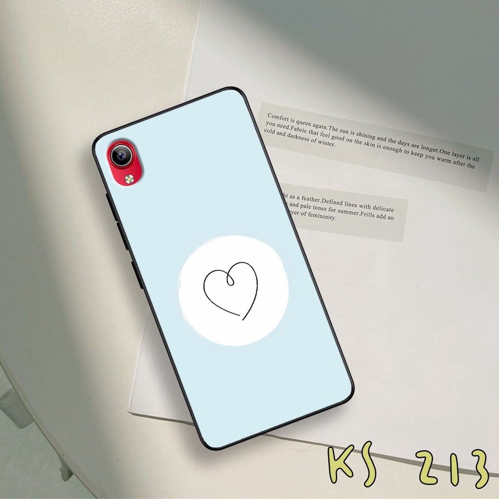 Ốp lưng Vivo Y91c - Vivo Y93 - Ốp in hình Trái tim  siêu dễ thương