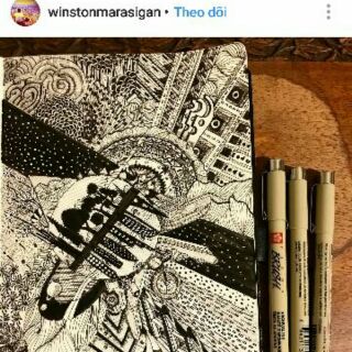 Bút line Sakura Micron