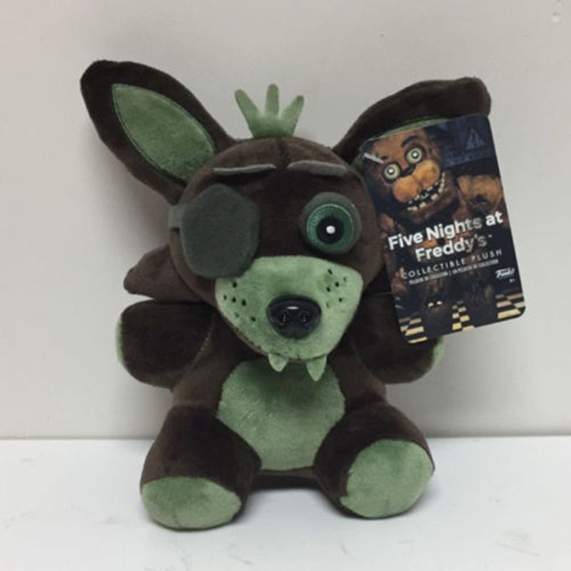 Đồ chơi nhồi bông nhân vật game Five Nights At Freddy's Nightmare Freddy Bear Foxy Bonnie mềm mại 25cm