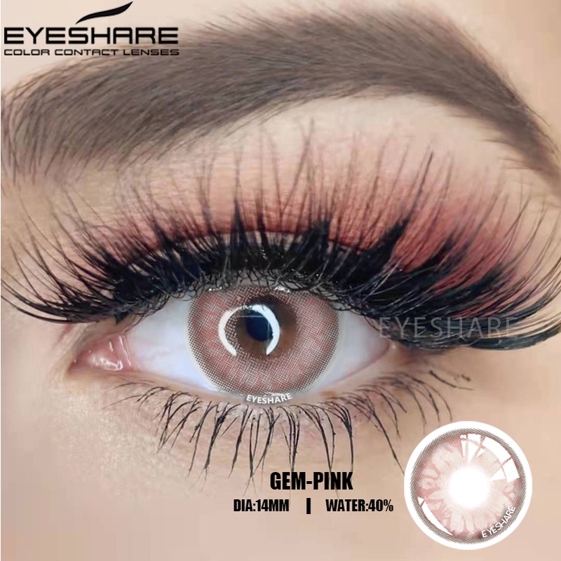 EYESHARE [Hàng mới về] Set 2 kính áp tròng GEM JEWEL Series 12 màu tùy chọn tiện dụng