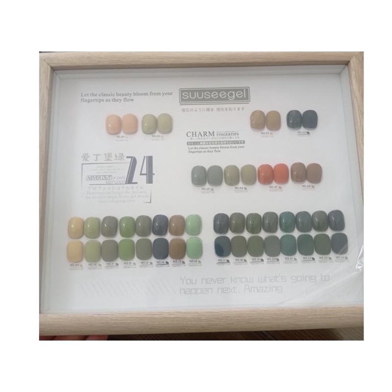 Set sơn Suuseegel 24 màu hót hít - LanChiNail