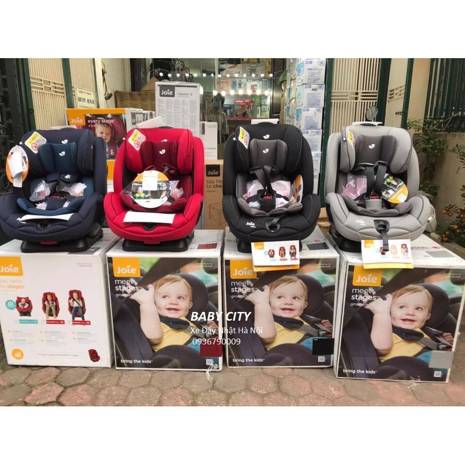 GHẾ NGỒI Ô TÔ TRẺ EM JOIE STAGES - GHẾ CHẮC CHẮN, AN TOÀN CHO BÉ, YÊN TÂM CHO GIA ĐÌNH ĐI CHƠI