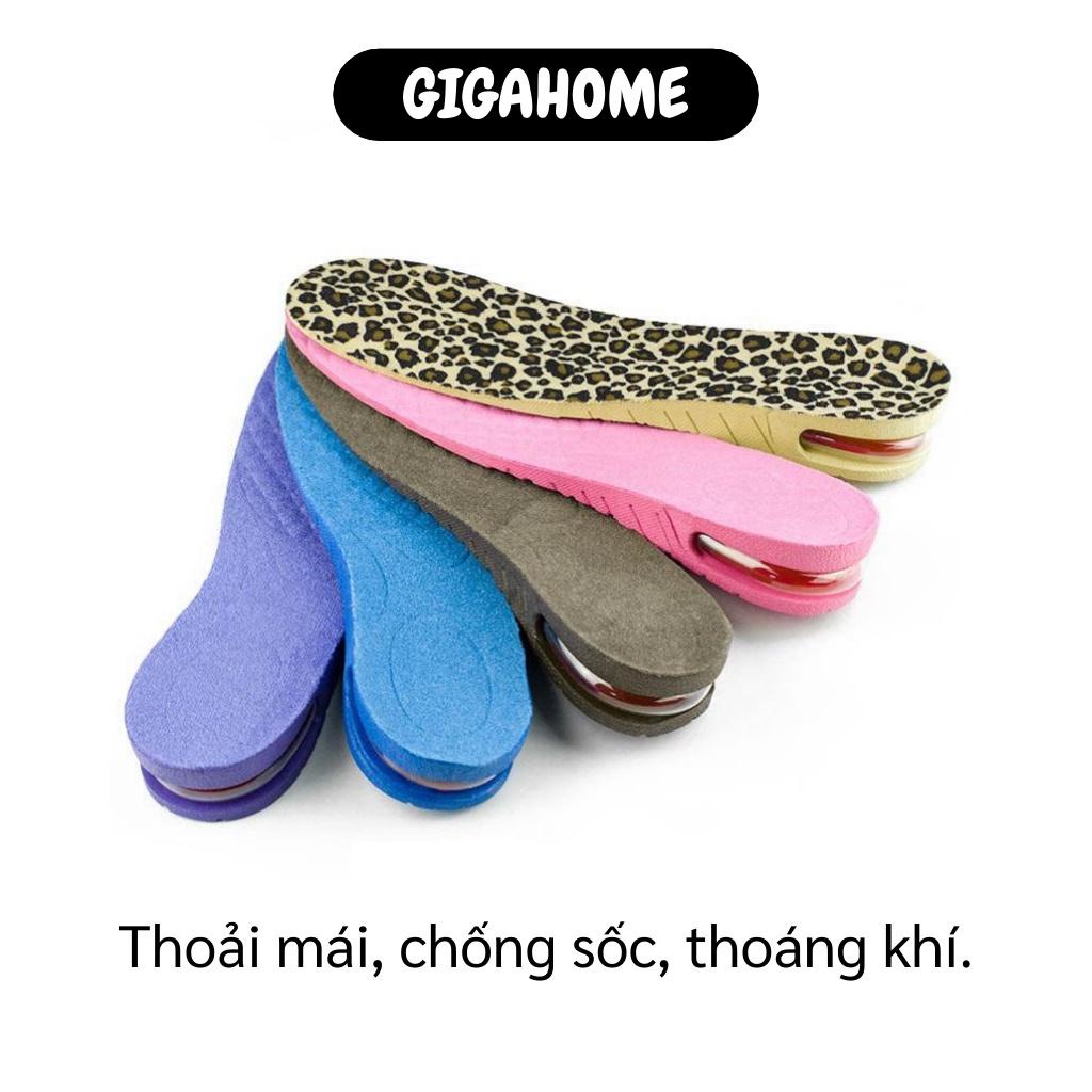 Đế lót giày  GIÁ VỐN] Miếng lót giày tăng chiều cao 3cm độn cao su thoáng khí 8133