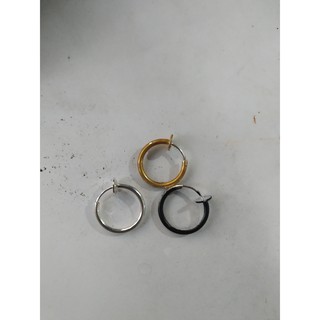 (simple) Khuyên tai kẹp giả tai, mũi, môi Hàn quốc không cần bấm lỗ cá tính  (1 chiếc) không kèm PK