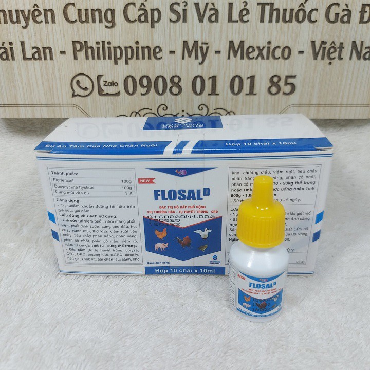 Flosal D (khò khè - xỗ mũi) - COMBO 5 LỌ