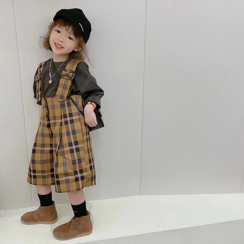 Quần Short Họa Tiết Sọc Caro Thiết Kế Mới Thời Trang Mùa Xuân Hè Theo Phong Cách Hàn Quốc Cho Bé