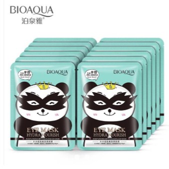 Combo 10 mặt nạ mắt Gấu Trúc Bioaqua Eye Mask