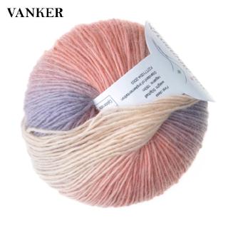 Cuộn Len Đan 50g Màu Cầu Vồng