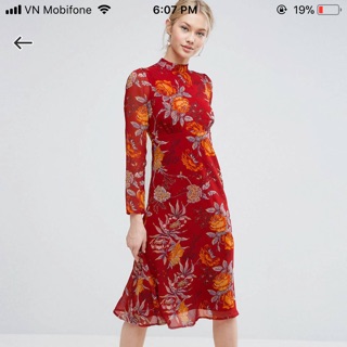 Váy hoa asos Uk