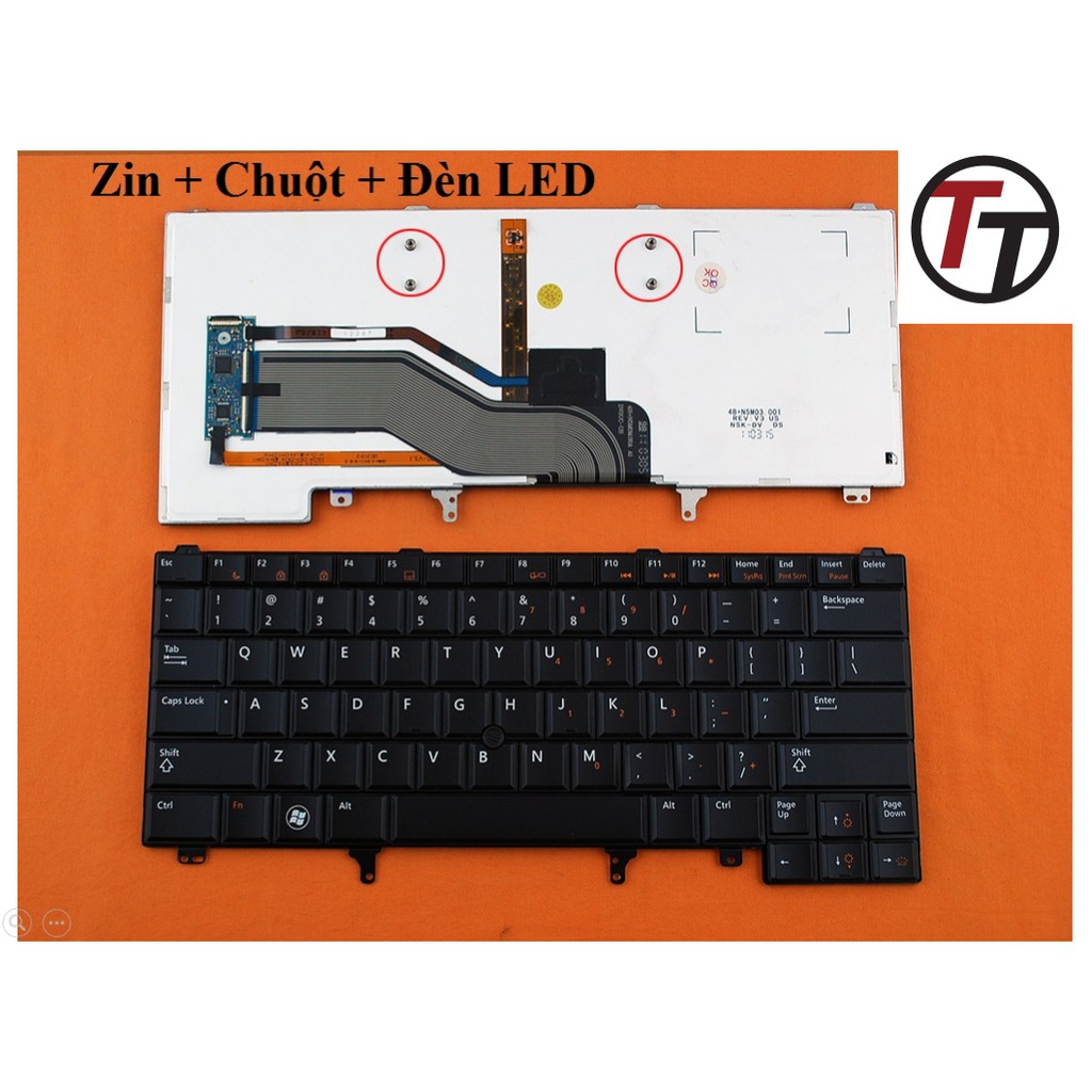 Bàn phím laptop Dell E6420 5420 E6320 E6330 E6430 latitude Hàng chất lượng cao