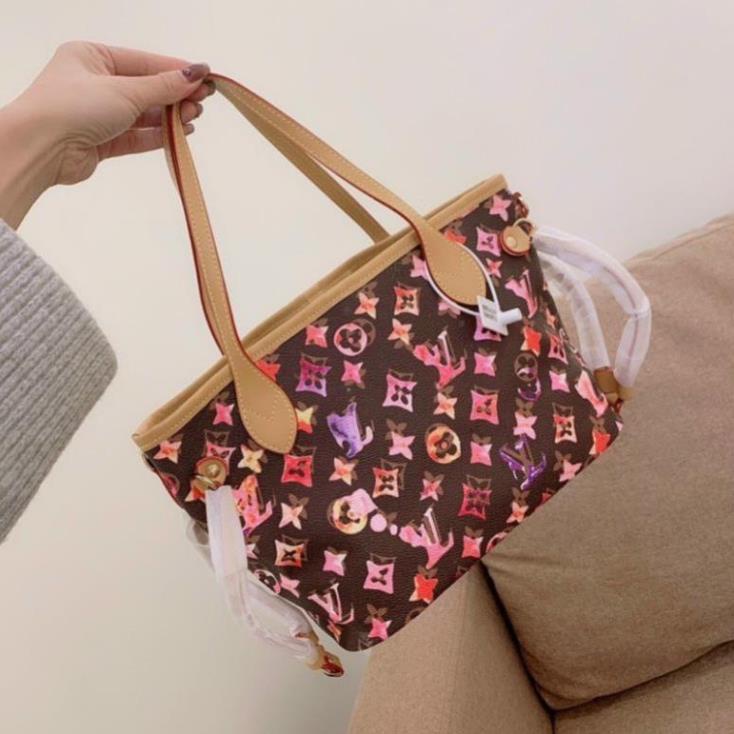 💯TÚI VUITTON NEVER FULL MINI 3D SUPPER