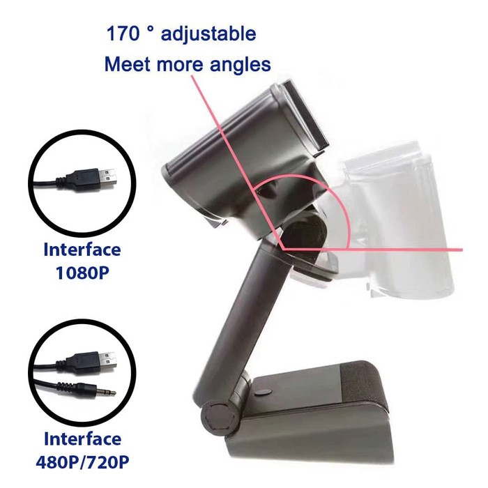 Webcam 1080p 720p 480p Tích Hợp Micro Cho Máy Tính | BigBuy360 - bigbuy360.vn