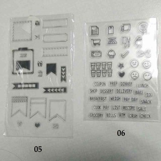 Các mẫu dấu trong suốt (stamp)