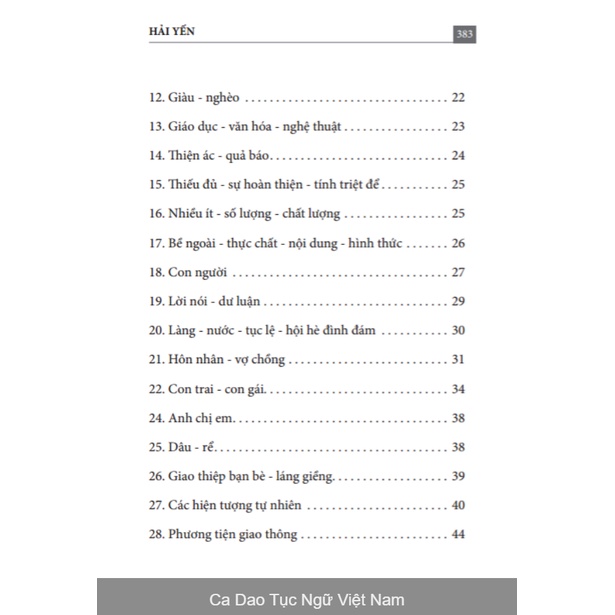 Sách - Ca dao tục ngữ Việt Nam (bìa mềm)