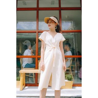 ĐẦM DÁNG DÀI RÚT DÂY EO