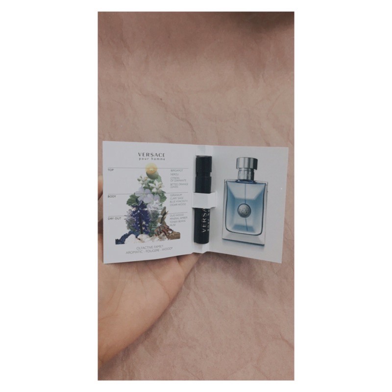 Vial sample nước hoa cho NAM Minisize