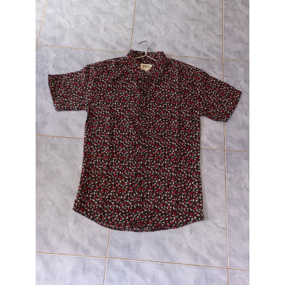 Áo sơ mi nam ngắn tay chất cotton thấm hút mồ hôi