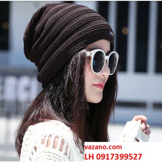 nón len nữ Mũ len nữ thời trang Hàn QUốc