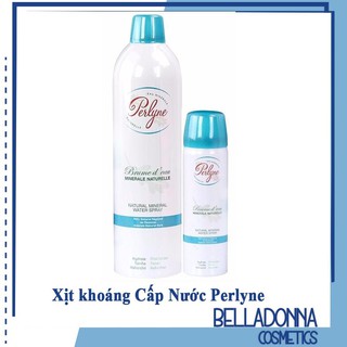 Xịt khoáng cấp nước dưỡng ẩm Perlyne Natural Mineral Water Spray dành cho da khô và da nhạy cảm