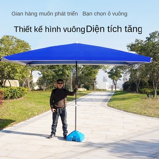Ô che nắng ngoài trời, dù nắng, lớn, sân vườn khổ vuông chữ nhật 3 mét