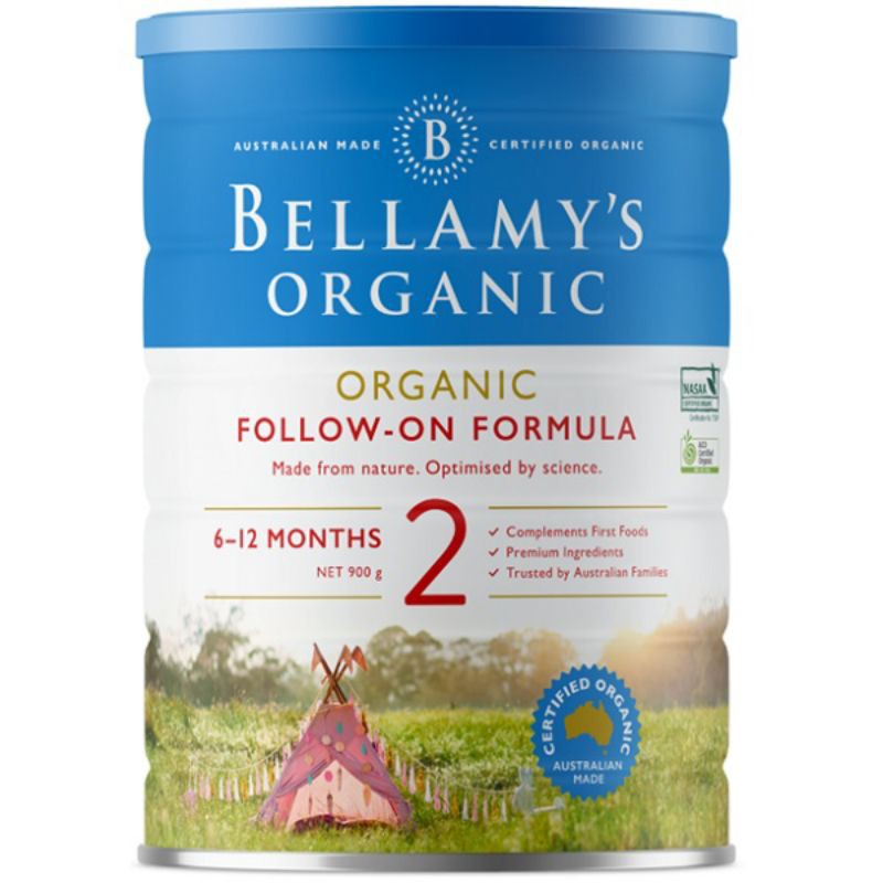 Sữa Bellamy's Organic Số 2 900G Date 6/2022