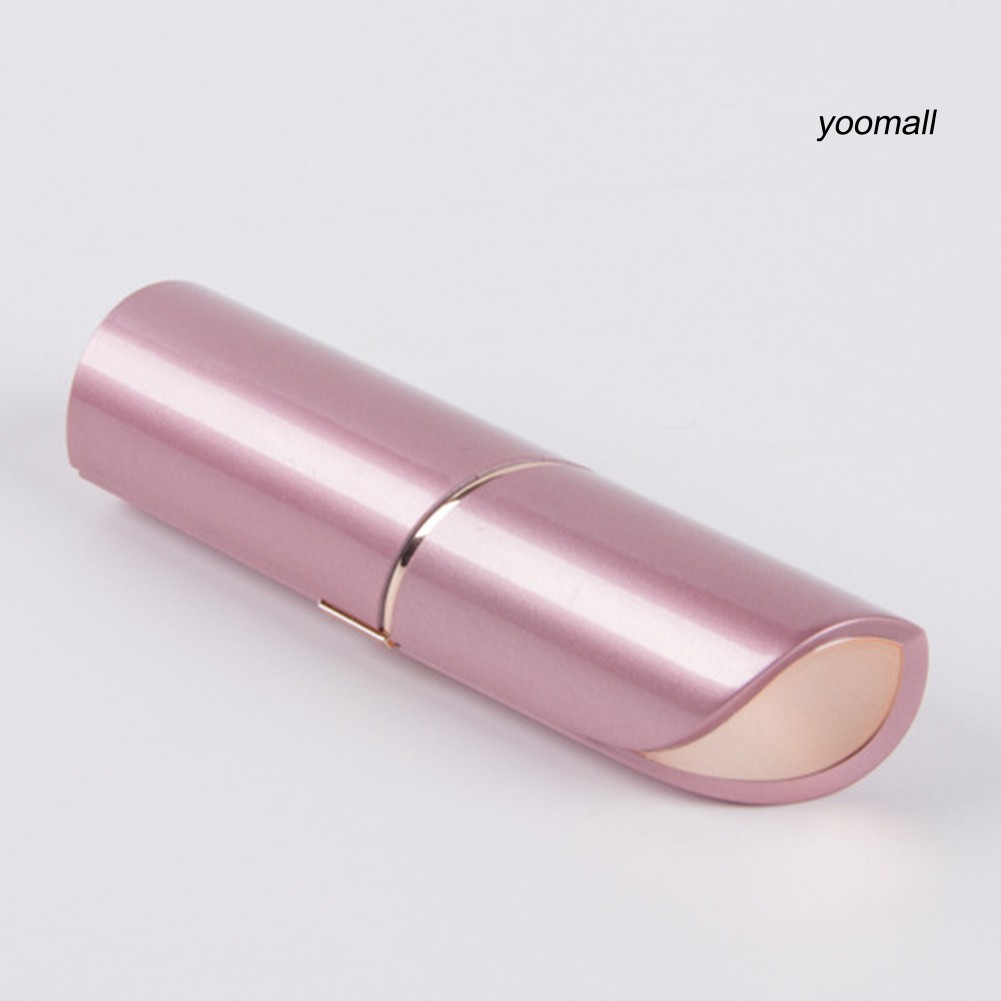 Máy tẩy lông không đau thiết kế hình thỏi son bỏ túi tiện lợi