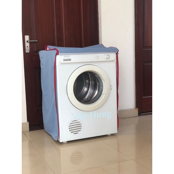 Bọc máy giặt cửa ngang, cửa dưới, cửa trước từ 9-14kg, áo trùm máy giặt cao cấp Việt Hưng chống mưa gió bảo vệ máy giặt.