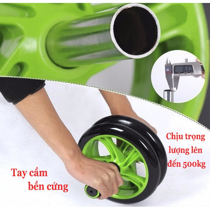 Bánh xe tập cơ bụng nhỏ gọn, bánh xe tập bụng tại nhà