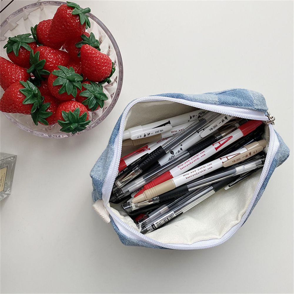 Túi Đựng Bút Chì / Son Môi Họa Tiết Da Báo Thời Trang Cho Nữ