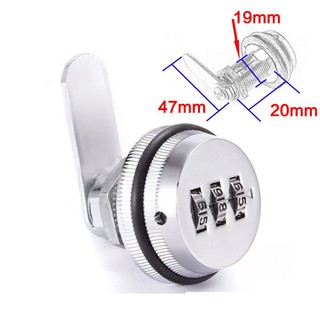 Ổ khoá mã số núm xoay L20