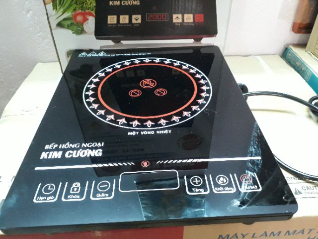 BẾP HỒNG NGOẠI KIM CƯƠNG THÂN NHỰA MODELYT 20D giảm 30%