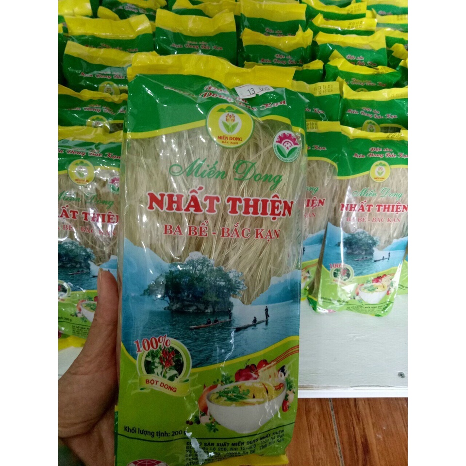 Miến dong Nhất Thiện 100% bột dong, mềm dai siêu ngon (500gram-1kg)