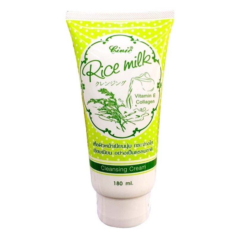 sữa rửa mặt rice milk 180ml