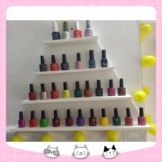 Kệ sơn nail treo tường hình Tam Giác full bộ có vít