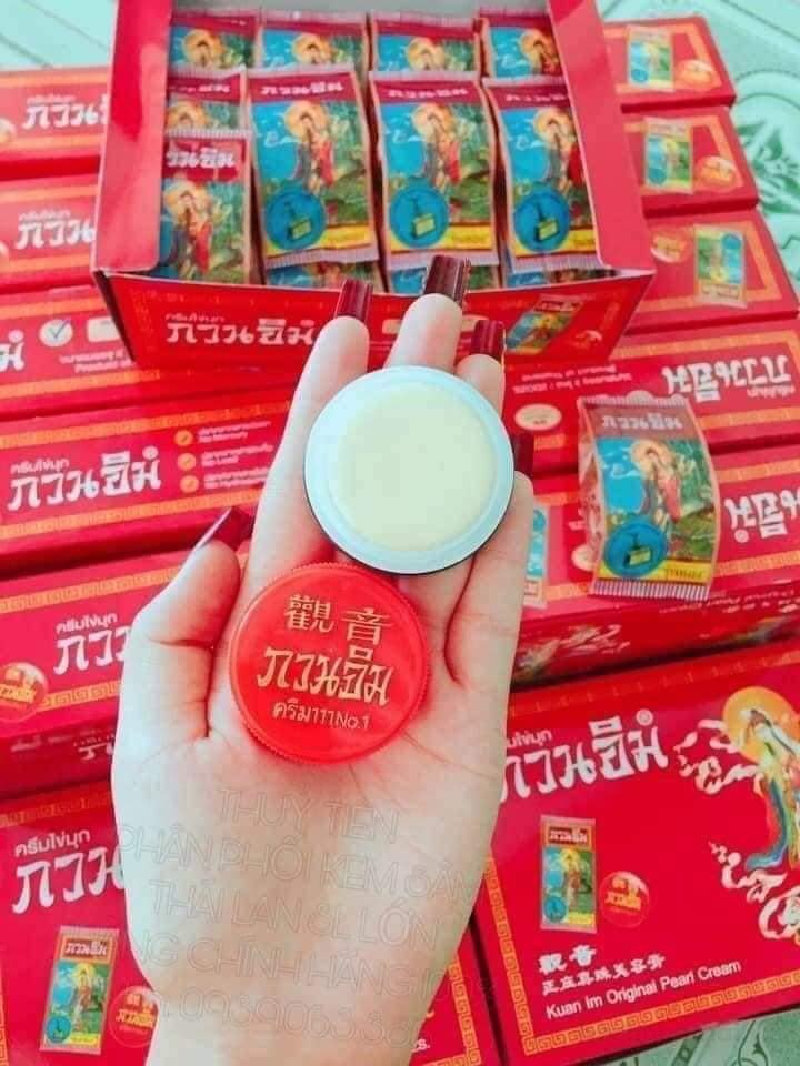 Bộ kem sâm cô tiên và lotion chốnǥ nắng Kuan Im Thái Lan