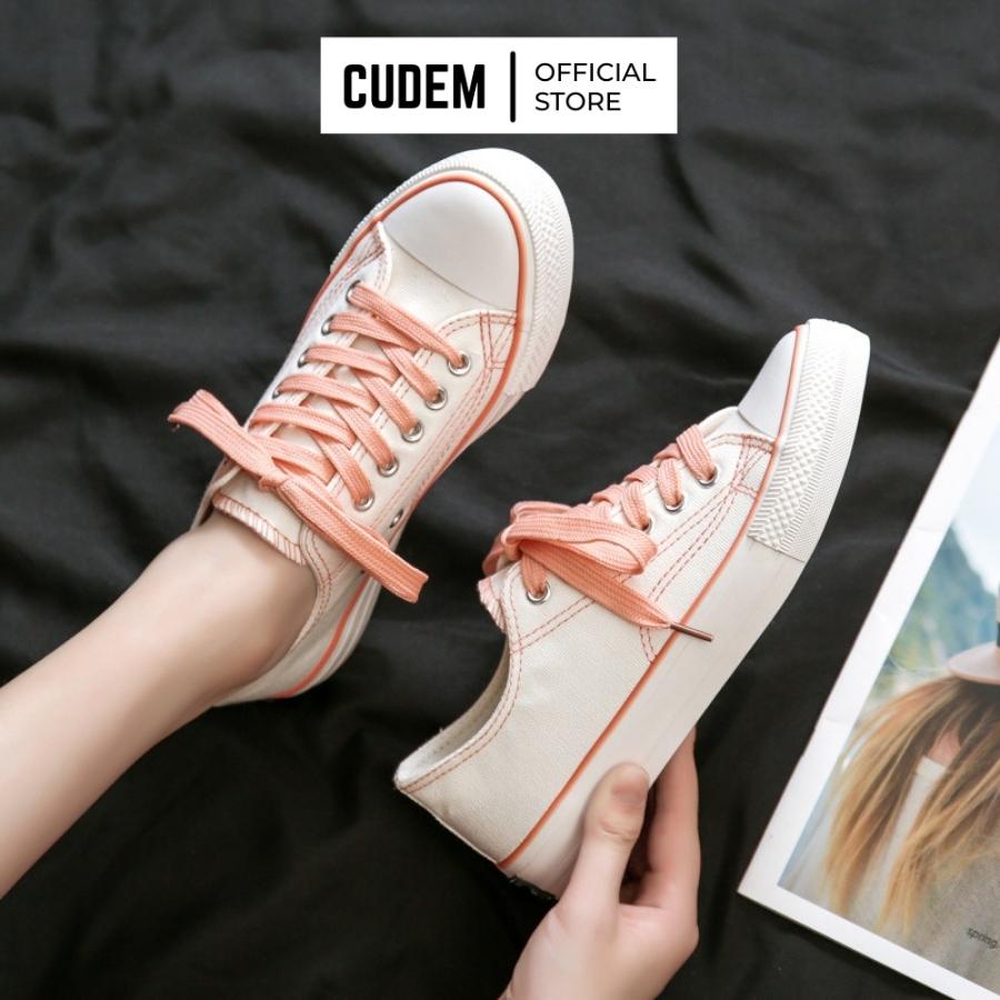Giày thể thao nữ cổ thấp 1970s Multiple Color dáng giày bata nữ đế bánh mì nhiều màu S42