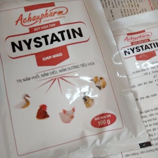 Nấm phổi gà vịt,nấm diều ,đẹn miệng,ho khò nystatin100g