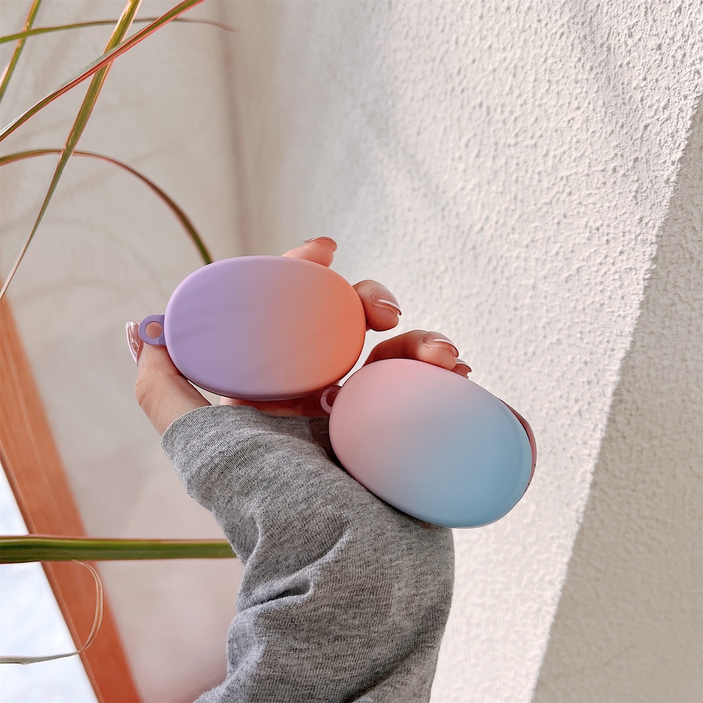 Vỏ Bảo Vệ Hộp Sạc Tai Nghe Bluetooth Không Dây Baseus Bowie E2 Màu Gradient Thời Trang Chống Sốc