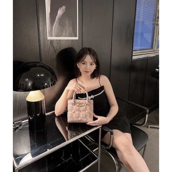 Túi lyn tay cầm dáng lady