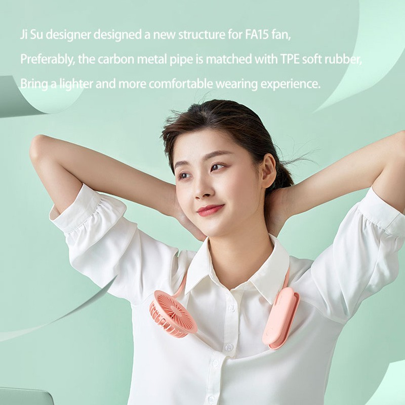 Quạt Jisulife Mini Cầm Tay/Đeo Cổ Sạc Usb Tiện Lợi Chất Lượng Cao | BigBuy360 - bigbuy360.vn