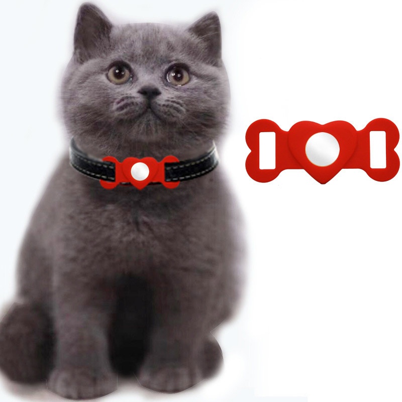 Vỏ Bảo Vệ Bằng Silicon Có Dây Đeo Cổ Cho Thú Cưng Airtag