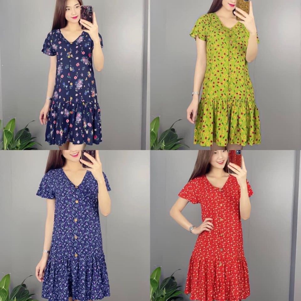 Váy lanh đuôi cá SALE