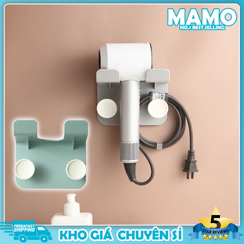 Giá Đỡ Máy Sấy Tóc Gắn Tường Nhiều Màu Độc Đáo Cho Phòng Tắm-LO72