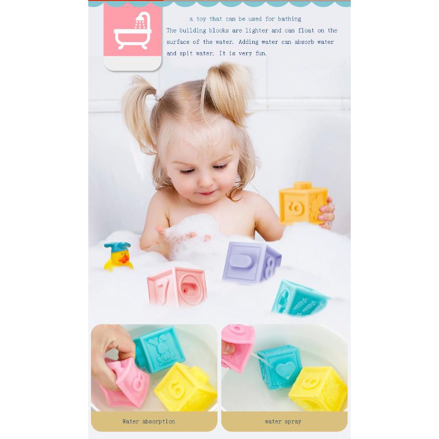 Bộ đồ chơi cho bé Nhật Bản BDC1610 Fun Soft 10 chi tiết (Đạt chuẩn an toàn bé) - Home and Garden