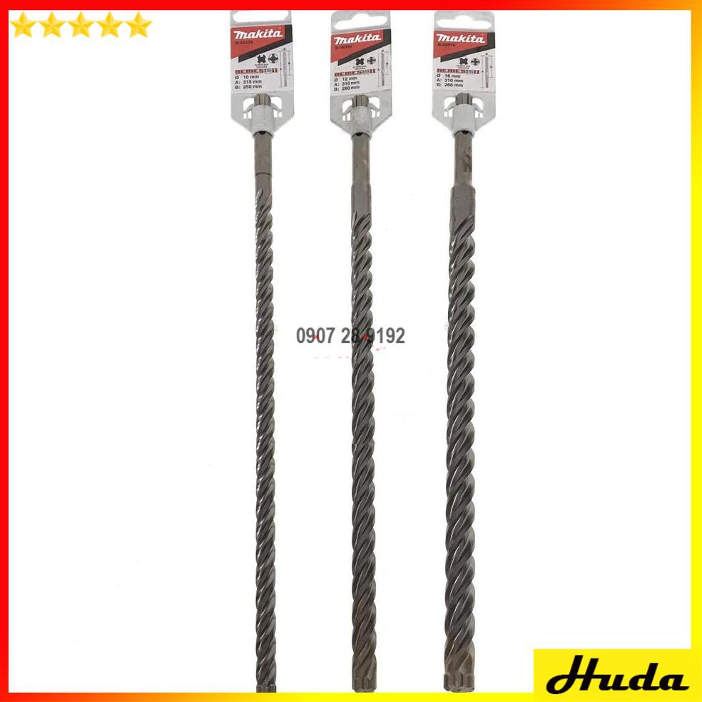 Mũi khoan bê tông Nemesis II chuôi SDS-PLUS Makita 10-12-16 x 310mm