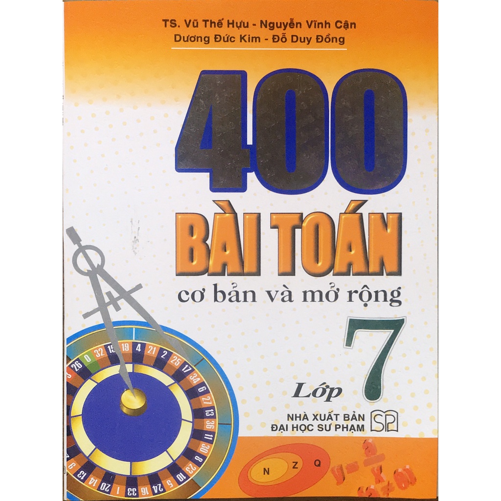 Sách - 400 Bài tập toán cơ bản và mở rộng lớp 7