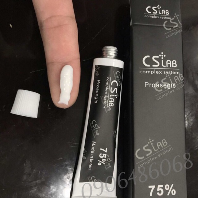Kem CSLab 75% Hàn Quốc dùng để ủ mày môi, đốt nốt ruồi,...