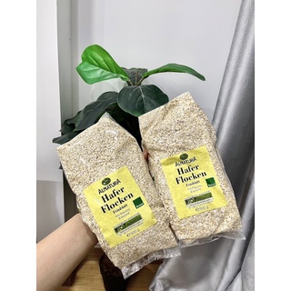 2kg yến mạch healthy cán vỡ combo hafer flocken