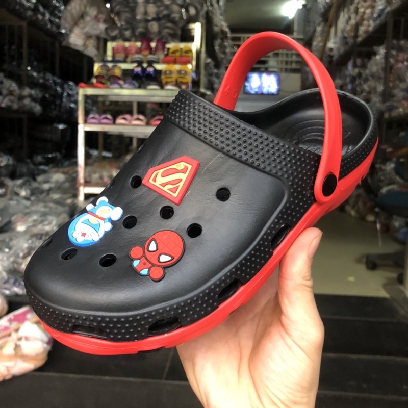 Dép lê bản sục bánh mì crocs nam nữ, xốp siêu nhẹ eva 172