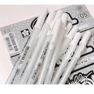 Bút line mực trắng Sakura Gelly Roll